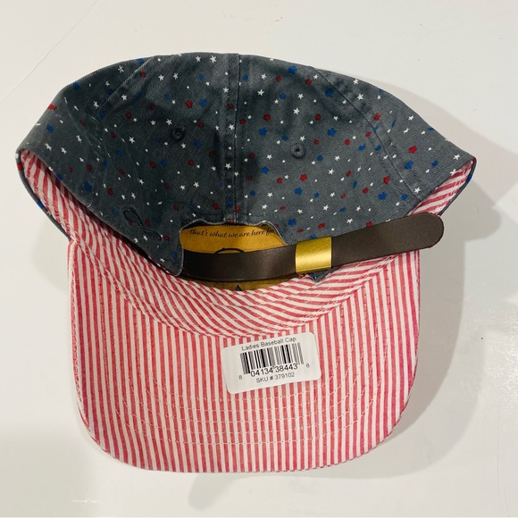 Infinity Her Headwear America Flag Baseball Cap Adjustable Strap - Picture 6 of 11